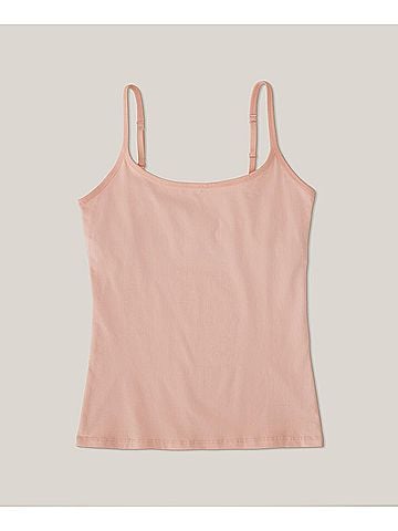 Pact Peach Everyday Shelf Bra Long Camisole (view 1)