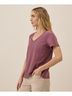 Pact Mauve Softspun V-Neck Tee Size M - photo 5
