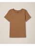 Pact Brown Sugar Softspun Crew Neck Tee Size S - photo 1