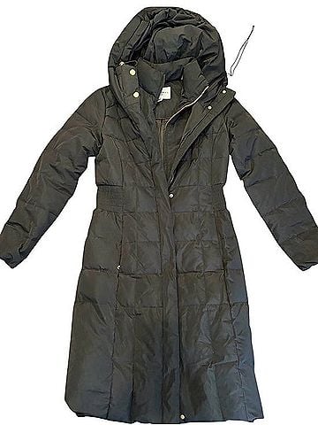 Cole Haan Hooded Down Puffer Coat Coat (view 1)