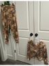 Ruby Tie-dye Multi Color Active Pants Size L - photo 3