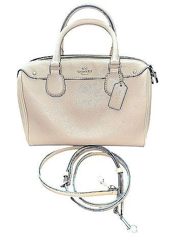 Coach Mini Bennett Satchel Leather Satchel (view 1)
