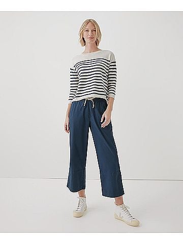 Pact French Navy Daily Twill Crop Pant (view 2)