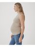 Pact Wheat Heather Maternity Everyday Tank Size S - photo 4
