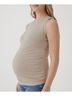 Pact Wheat Heather Maternity Everyday Tank Size S - photo 5