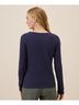 Pact Eclipse Purple Featherweight Slub Long Sleeve Tee Size M - photo 6