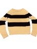 Gap Stripes Ivory Blue Pullover Sweater Size XS - photo 3