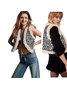 Free People Noelle Faux Fur Vest (view 2)