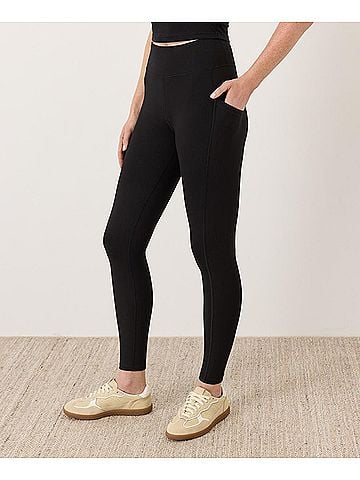 Pact Black On the Go-To Pocket Legging (view 2)