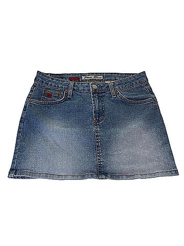 Paris Blues Denim Skirt (view 2)