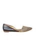 J.Crew Animal Print Black Brown Flats Size 7 1/2 - photo 1