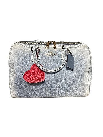 Coach Rowan Leather Satchel (view 1)