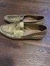 Schutz Gold Flats Size 8 - photo 3