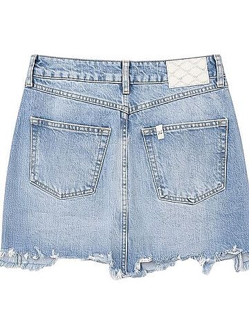LIU JO Milani Denim Skirt (view 2)
