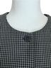 Gap 63% Polyester 33% Rayon 4% Spandex 100% Polyester Plaid Black Gray Vest Size S - photo 5