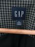 Gap 63% Polyester 33% Rayon 4% Spandex 100% Polyester Plaid Black Gray Vest Size S - photo 6
