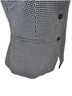 Gap 63% Polyester 33% Rayon 4% Spandex 100% Polyester Plaid Black Gray Vest Size S - photo 9
