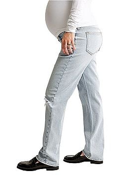 Abercrombie & Fitch 90s Straight Maternity Jeans (view 1)