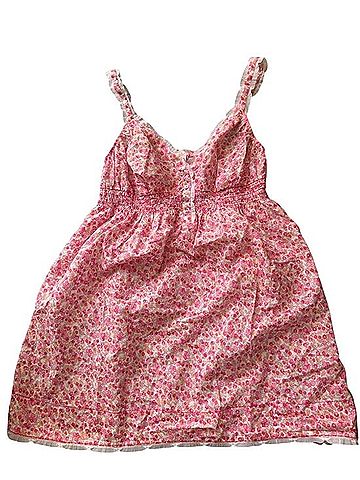 Victoria's Secret Angel's Pink Floral Cotton Sleep Chemise Dress Casual Dress (view 2)