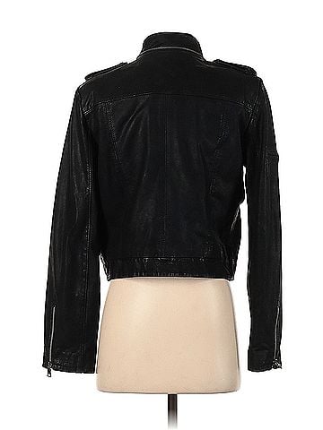 Alice + Olivia Alice + Olivia Leather Jacket (view 2)