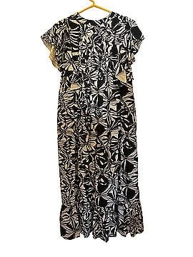 Maeve Maeve Cassandra Maxi Dress in black and white Casual Dress (view 2)