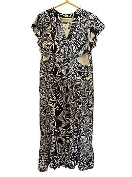 Maeve Maeve Cassandra Maxi Dress in black and white Casual Dress (view 1)