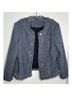 Chico's Tweed Blue Jacket Size 14 - photo 3
