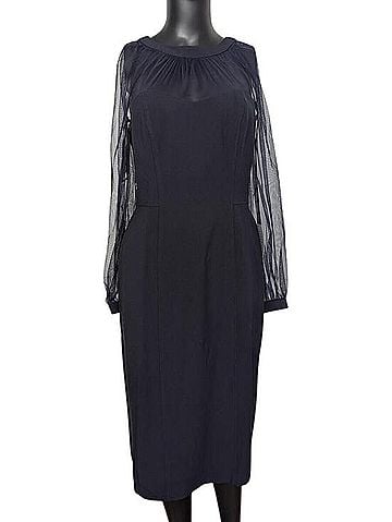 Maggy London Carmindy Illusion Cocktail Dress (view 1)