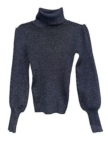 Carmen Marc Valvo Turtleneck Sweater (view 2)