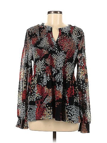 Akemi + Kin Akemi + Kin Long Sleeve Blouse (view 1)