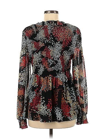 Akemi + Kin Akemi + Kin Long Sleeve Blouse (view 2)