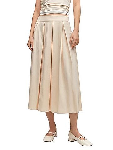 Mango Pleated Midi Skirt Casual Skirt (view 2)
