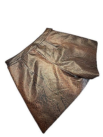 7 For All Mankind Faux Leather Shorts (view 2)