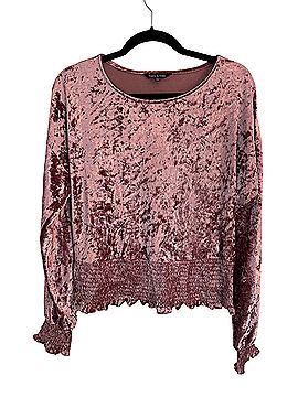 Violets & Roses Long Sleeve Top (view 1)