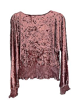 Violets & Roses Long Sleeve Top (view 2)