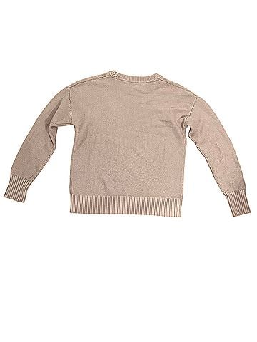Gap Cotton Cable-Knit Crewneck Sweater Pullover Sweater (view 2)
