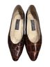 Stuart Weitzman Brown Flats Size 7 1/2 - photo 1
