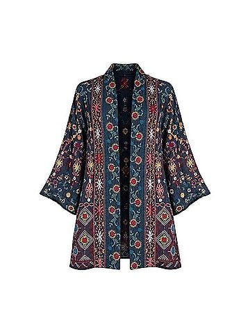 Johnny Was Waverly Embroidered Kimono Jacket (view 1)