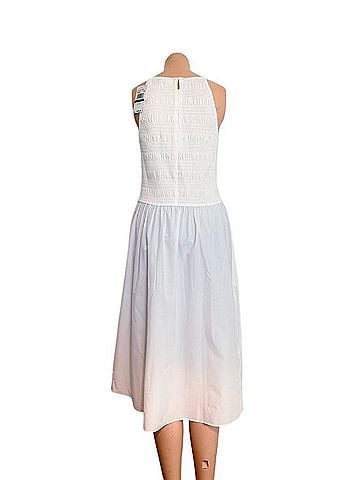 Michael Kors Smocked Halter Midi Dress Casual Dress (view 2)
