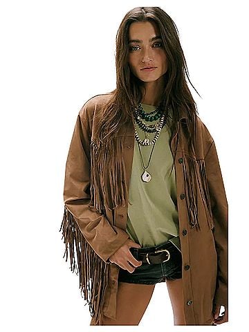 Free People Faux Leather Jacket (view 1)