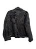 Chico's Solid Tropical Black Jacket Size 12 - photo 2