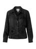 Chico's Solid Tropical Black Jacket Size 12 - photo 1