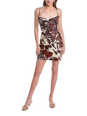 Nicholas Haley Cowl Draped Mini Dress Cocktail Dress (view 1)