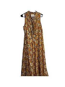 HD in Paris Baroque Metallic Midi Dress Cocktail Dress (view 2)