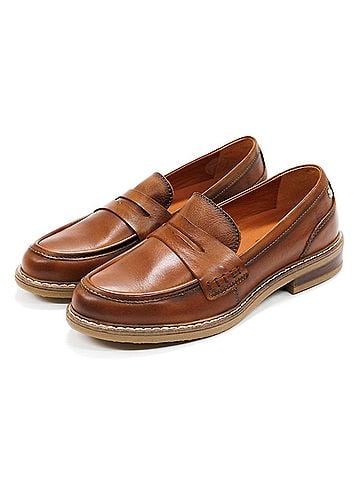 Pikolinos Women's Aldaya W8j Leather Loafers in Cuero (view 2)