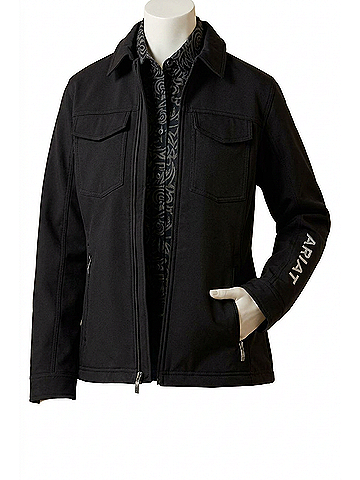 Ariat Women's Sentinel Softshell Jacket in Black (view 1)