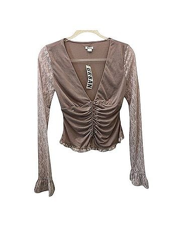 Kimchi Blue Long Sleeve Blouse (view 1)