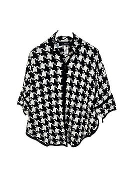Kasper Mandarin collar cape Coat (view 1)