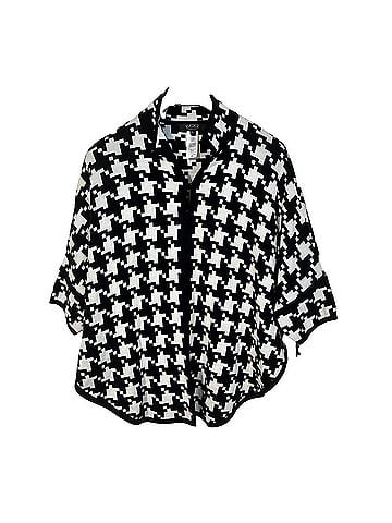 Kasper Mandarin collar cape Coat (view 1)