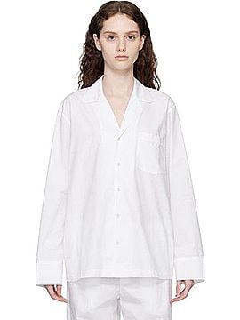 SKIMS Poplin Sleep Casual Shirts (view 1)